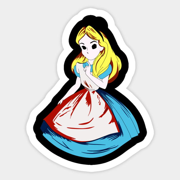 killer alice Sticker by amenij